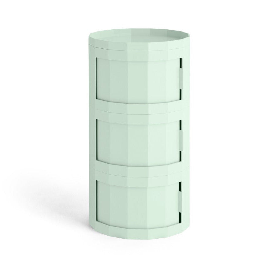 HAY Container „Facet Cabinet 30 Soft Mint“ | Leicht & modern | HAY