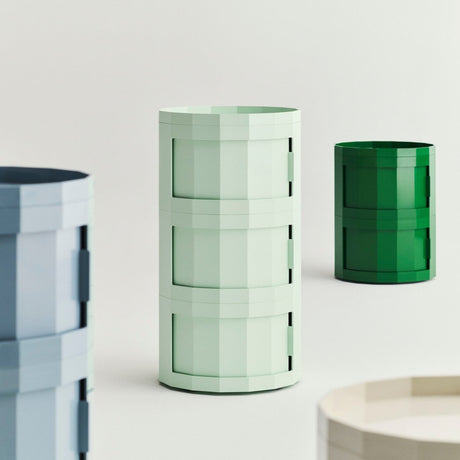 HAY Container „Facet Cabinet 30 Soft Mint“ | Leicht & modern | HAY