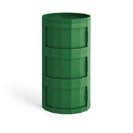 HAY Container „Facet Cabinet 30 Spinach Green“ | Ruhiger Grünton | HAY