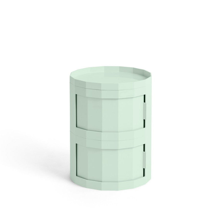 HAY Container „Facet Cabinet 20 Soft Mint“ | Frischer Akzent | HAY