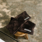 BONGUSTA Gästehandtuch „Naram Coffee 30×50 cm“ | Warm & einladend | BONGUSTA