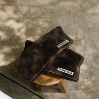 BONGUSTA Gästehandtuch „Naram Coffee 30×50 cm“ | Warm & einladend | BONGUSTA