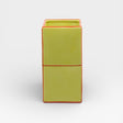 Table Machine Vase “Double Tile” Yellow & Orange | Modernes Statement | Table Machine