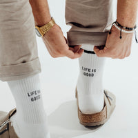 NO BAD DAYS CLUB Socken "Life is good" No Bad Days Club | Baumwollsocken in Portugal hergestellt