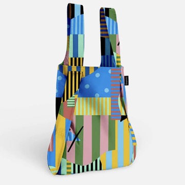 notabag Rucksack „Landscape“ | Grafisches Farbspiel | Notabag
