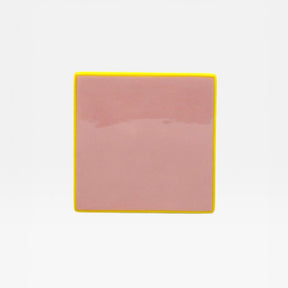 Table Machine Untersetzer “Tile” 4 Stk. Pink & Yellow | 4er-Set | Table Machine