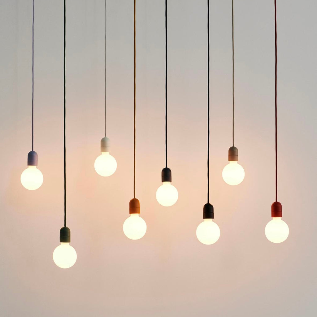 HAY Pendelleuchte „Common Pendant Set Soft Black“ | Schlicht & elegant | HAY