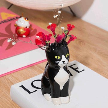 DOIY Vase „Cat XS“ | Mini-Statement | DOIY