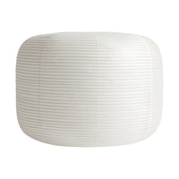 HAY Leuchtenschirm „Paper Shade Donut 80 cm“ | Runde Sache in Weiß | HAY