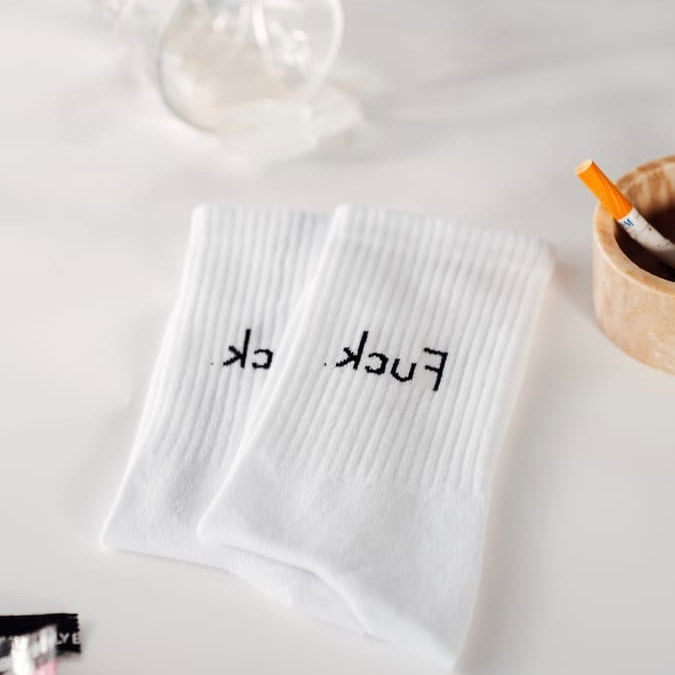 arrel Socken “Fuck” | Provokante Statement Socken | arrel