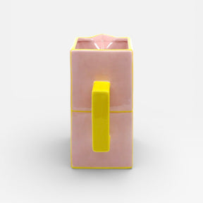 Table Machine Kanne “Tile” Pink & Yellow | Grafisches Design | Table Machine