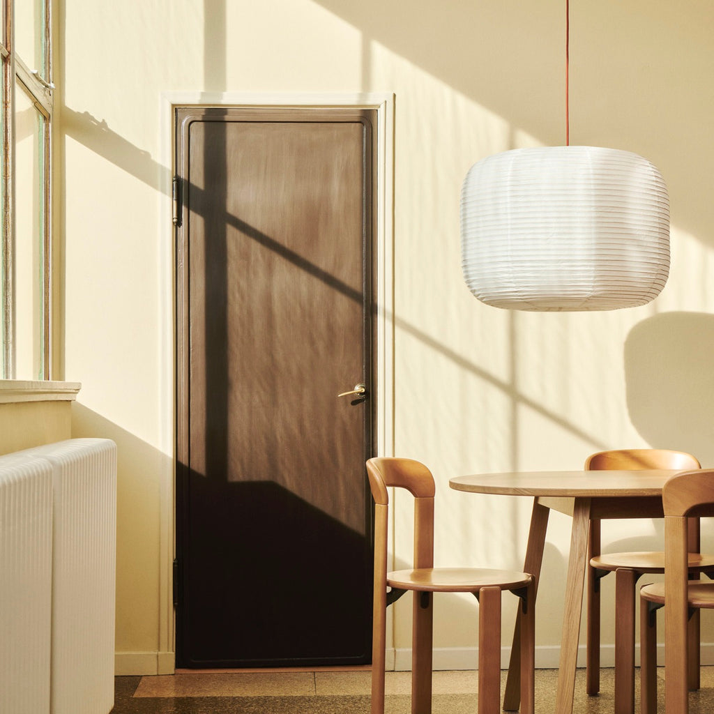 HAY Leuchtenschirm „Paper Shade Donut 60 cm“ | Weiß, weich & ikonisch | HAY