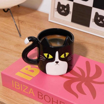 DOIY Tasse „Cat“ | Ideal für Katzenfans | DOIY