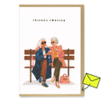 ALL THE WAYS TO SAY Grußkarte "Friends Forever" | Schöne Klappkarte | ALL THE WAYS TO SAY