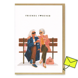 ALL THE WAYS TO SAY Grußkarte "Friends Forever" | Schöne Klappkarte | ALL THE WAYS TO SAY