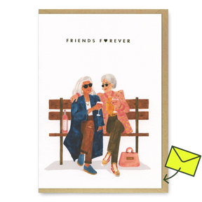 ALL THE WAYS TO SAY Grußkarte "Friends Forever" | Schöne Klappkarte | ALL THE WAYS TO SAY