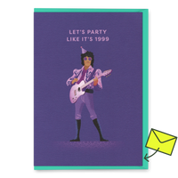 Ohh Deer Grußkarte "Let's party like it's 1999" | Coole Klappkarte | Ohh Deer
