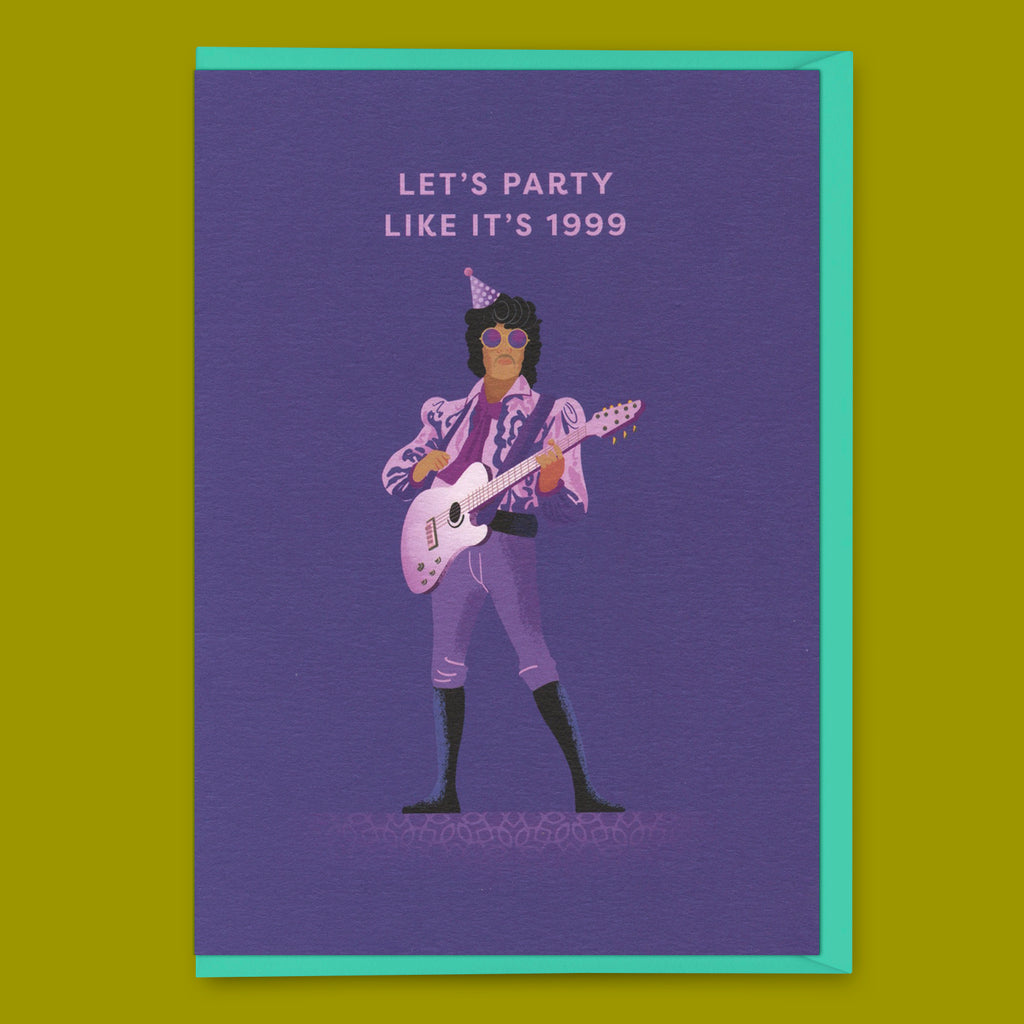 Ohh Deer Grußkarte "Let's party like it's 1999" | Coole Klappkarte | Ohh Deer