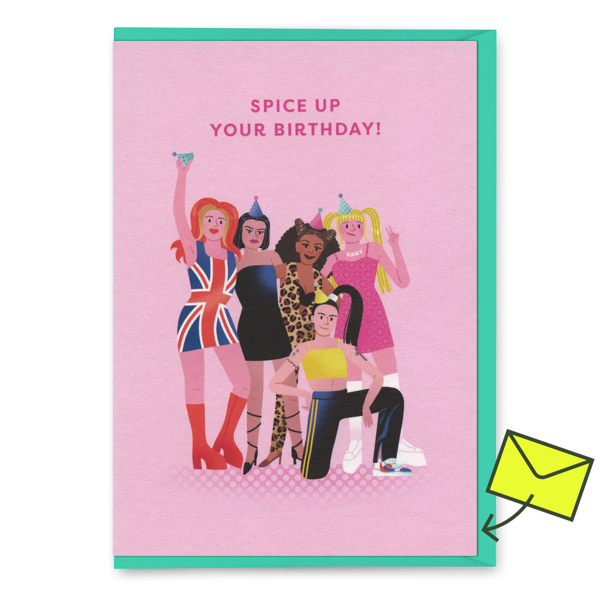 Ohh Deer Grußkarte "Spice up your birthday" | Geburtstagskarte | Ohh Deer