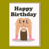 Studio Boketto Grußkarte "LOL Birthday (Girl)" | Geburtstagskarte | Studio Boketto