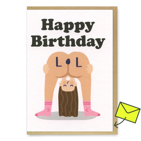 Studio Boketto Grußkarte "LOL Birthday (Girl)" | Geburtstagskarte | Studio Boketto