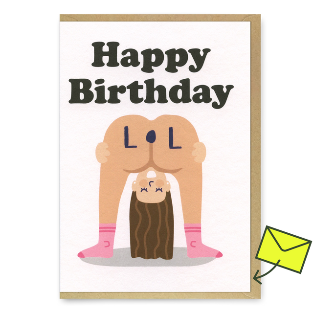 Studio Boketto Grußkarte "LOL Birthday (Girl)" | Geburtstagskarte | Studio Boketto