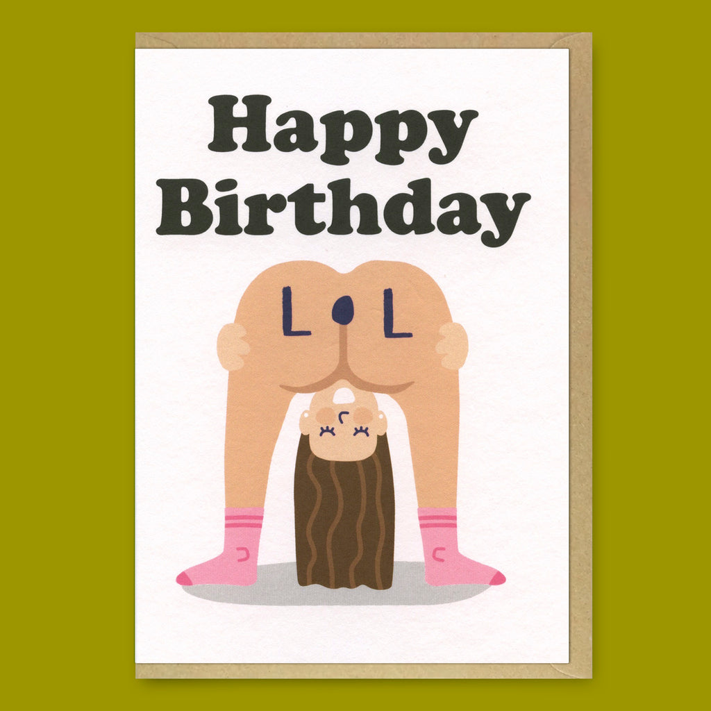 Studio Boketto Grußkarte "LOL Birthday (Girl)" | Geburtstagskarte | Studio Boketto