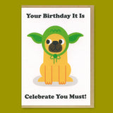 Studio Boketto Grußkarte "Celebrate you must" | Geburtstagskarte | Studio Boketto