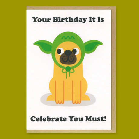 Studio Boketto Grußkarte "Celebrate you must" | Geburtstagskarte | Studio Boketto