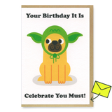 Studio Boketto Grußkarte "Celebrate you must" | Geburtstagskarte | Studio Boketto