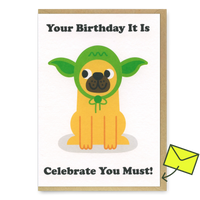 Studio Boketto Grußkarte "Celebrate you must" | Geburtstagskarte | Studio Boketto