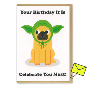 Studio Boketto Grußkarte "Celebrate you must" | Geburtstagskarte | Studio Boketto