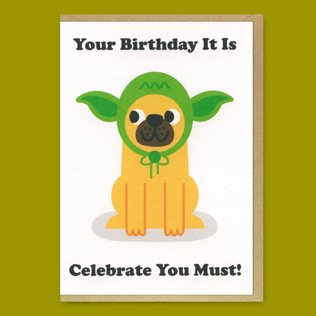 Studio Boketto Grußkarte "Celebrate you must" | Geburtstagskarte | Studio Boketto