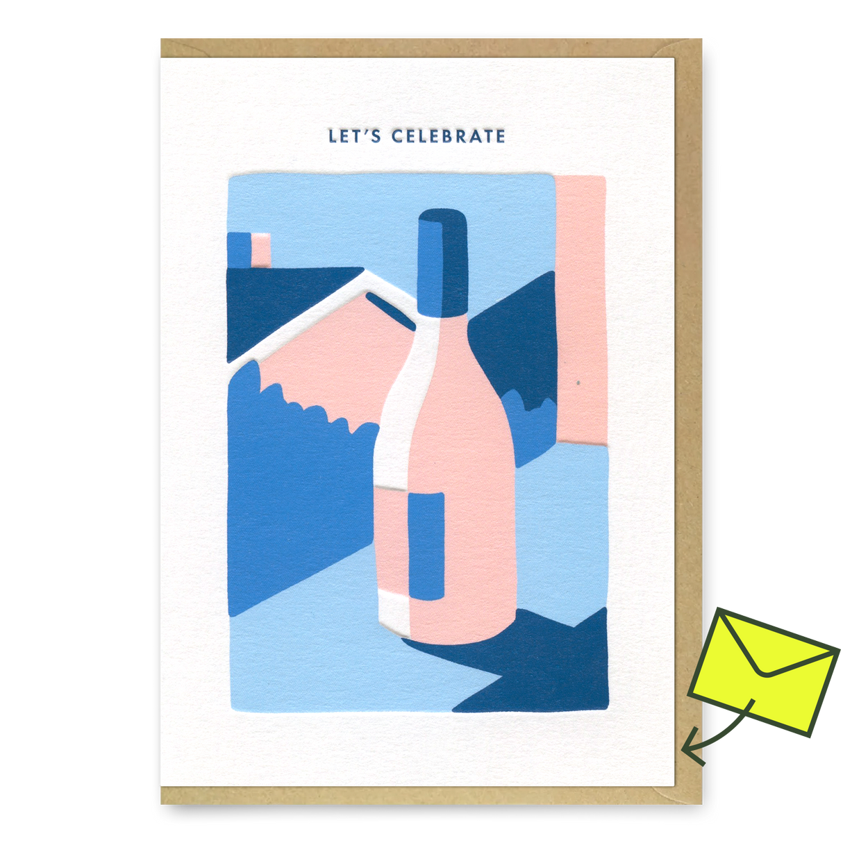 Miles Tewson Grußkarte "Let´s celebrate" | Schöne Klappkarte | Miles Tewson