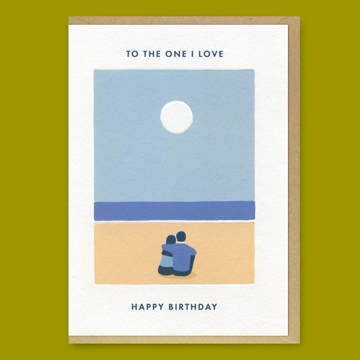 Miles Tewson Grußkarte "To the one i love" | Schöne Klappkarte | Miles Tewson