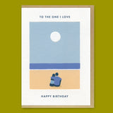 Miles Tewson Grußkarte "To the one i love" | Schöne Klappkarte | Miles Tewson