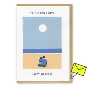 Miles Tewson Grußkarte "To the one i love" | Schöne Klappkarte | Miles Tewson
