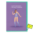 Ohh Deer Grußkarte "Happy Birthday Taylor´s Version" | Schöne Klappkarte | Ohh Deer