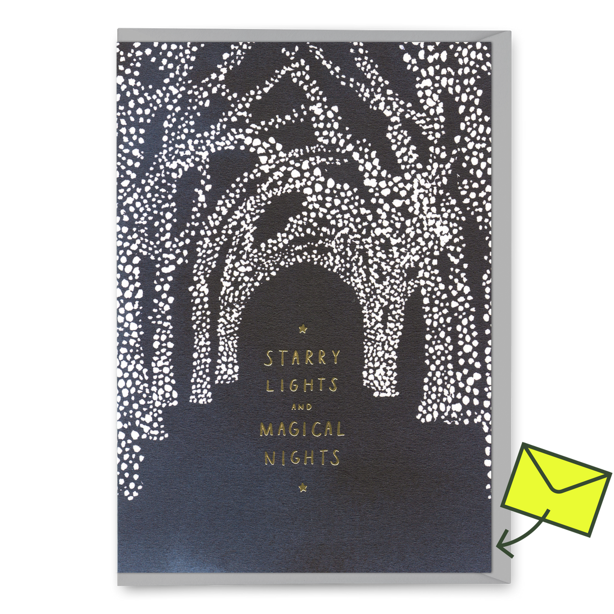 Ohh Deer Grußkarte Ohh Deer “Starry Nights” | Karte mit Sternenhimmel