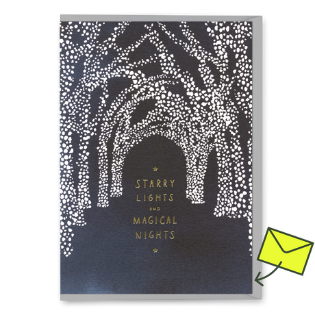Ohh Deer Grußkarte Ohh Deer “Starry Nights” | Karte mit Sternenhimmel