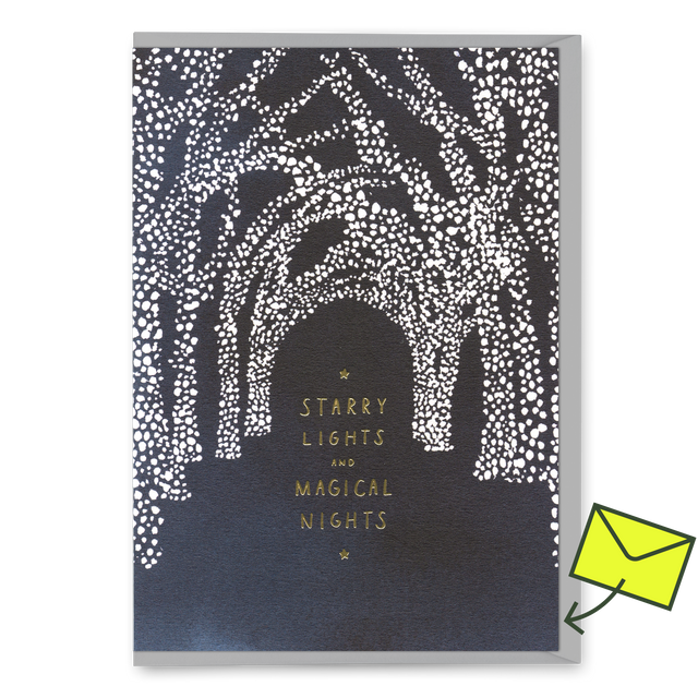 Ohh Deer Grußkarte Ohh Deer “Starry Nights” | Karte mit Sternenhimmel