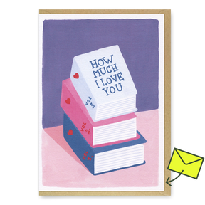 ALL THE WAYS TO SAY Grußkarte “How much I love you” | Herzbotschaft mit Gefühl | ALL THE WAYS TO SAY