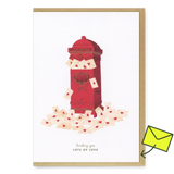 ALL THE WAYS TO SAY Grußkarte “Love Mails” | Kleine Botschaft mit Herz | ALL THE WAYS TO SAY
