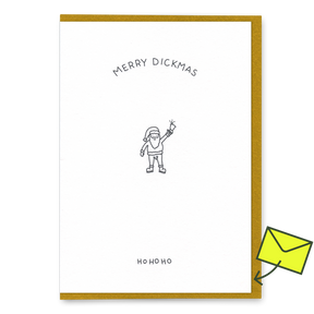 Dicks Don't Lie Grußkarte "Ho Ho Ho" | Weihnachtskarte | Dicks Don't Lie