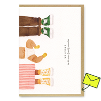 ALL THE WAYS TO SAY Grußkarte "Family Member" | Schöne Klappkarte | ALL THE WAYS TO SAY