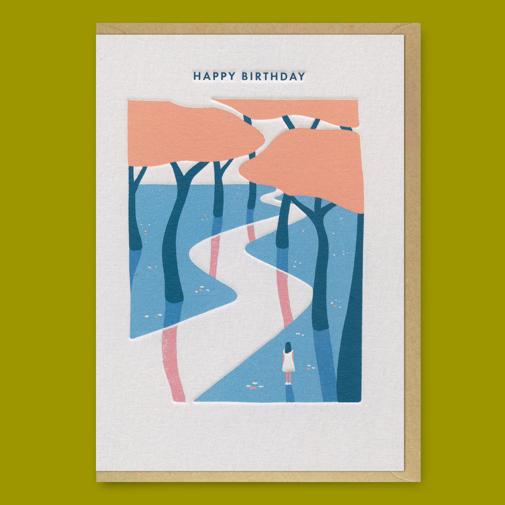 Ohh Deer Grußkarte “Blossom Trees” | Schöne Geburtstagskarte | Ohh Deer