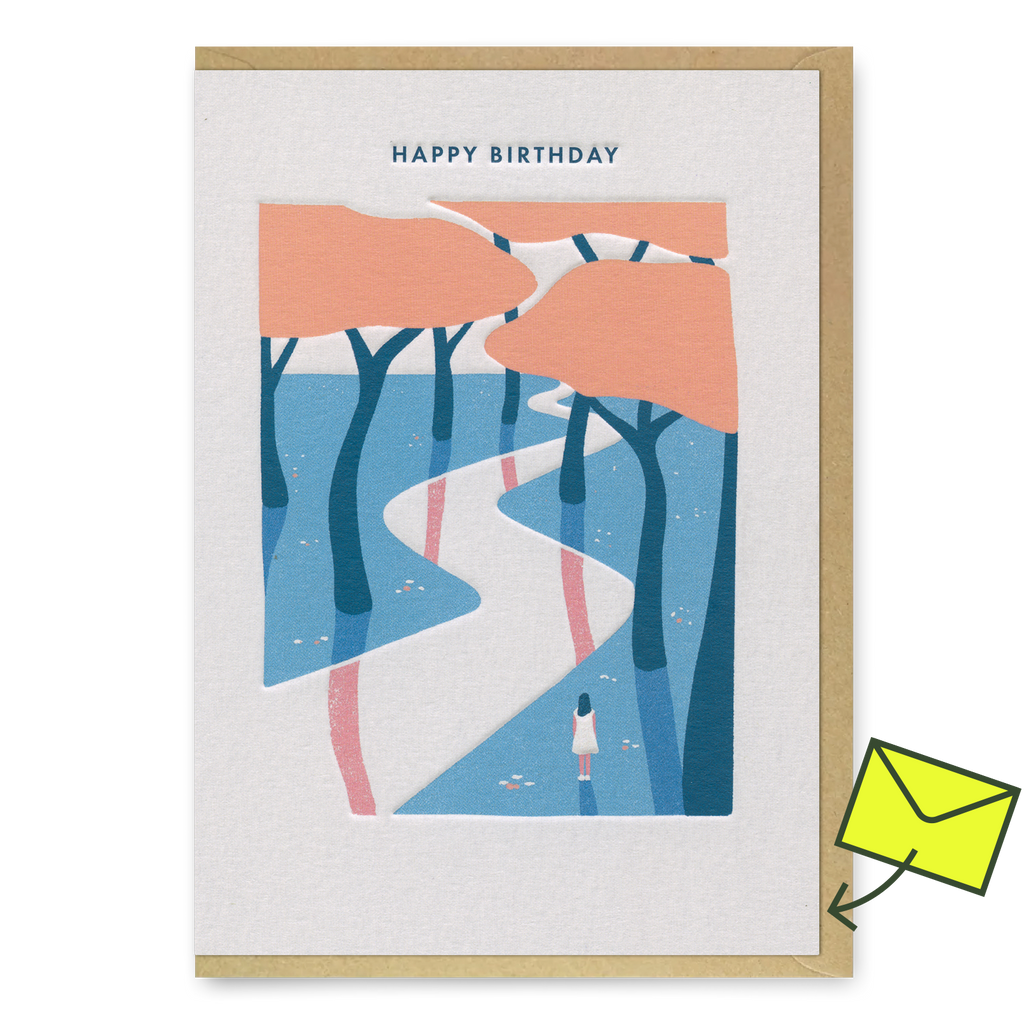 Ohh Deer Grußkarte “Blossom Trees” | Schöne Geburtstagskarte | Ohh Deer