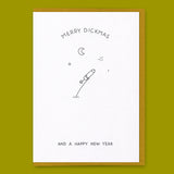 Dicks Don’t Lie Grußkarte “And a Happy New Year” | Guten Rutsch mit Augenzwinkern | Dicks Don’t Lie