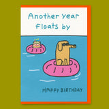 Ohh Deer Grußkarte “Another Year flows by” | Zeit vergeht, Stil bleibt | Ohh Deer