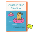 Ohh Deer Grußkarte “Another Year flows by” | Zeit vergeht, Stil bleibt | Ohh Deer
